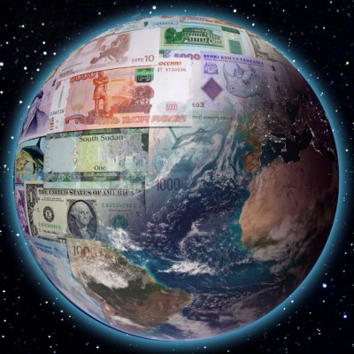 currency globe