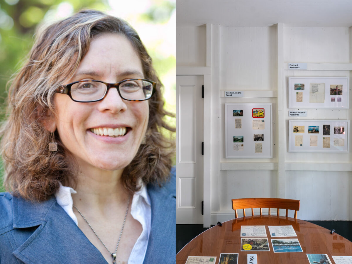 Susan Rosenbaum and Elizabeth Bishop exhibit